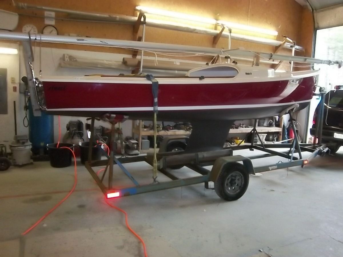 2013 Rhodes 19 Keel Sailboat