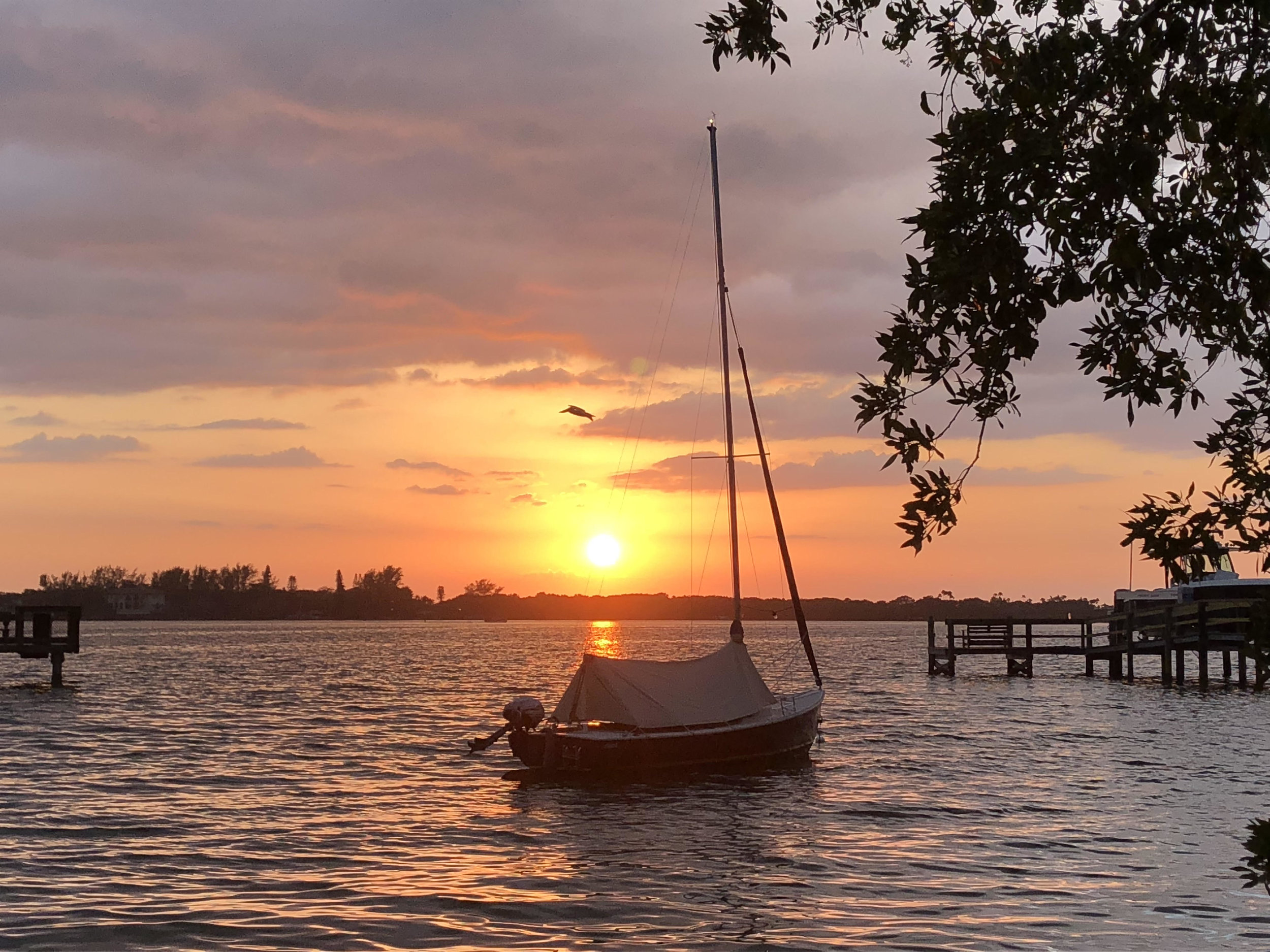 2004 Rhodes 19 Sailboat Photo by owner Todd Logan, Osprey, Florida