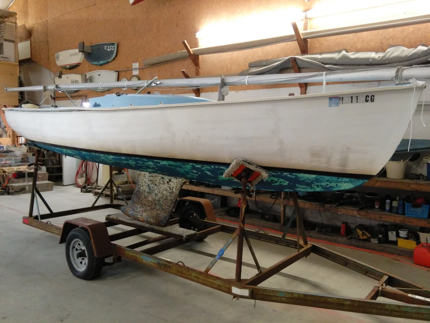 Hayes Rhodes 19 Keel Sailboat 