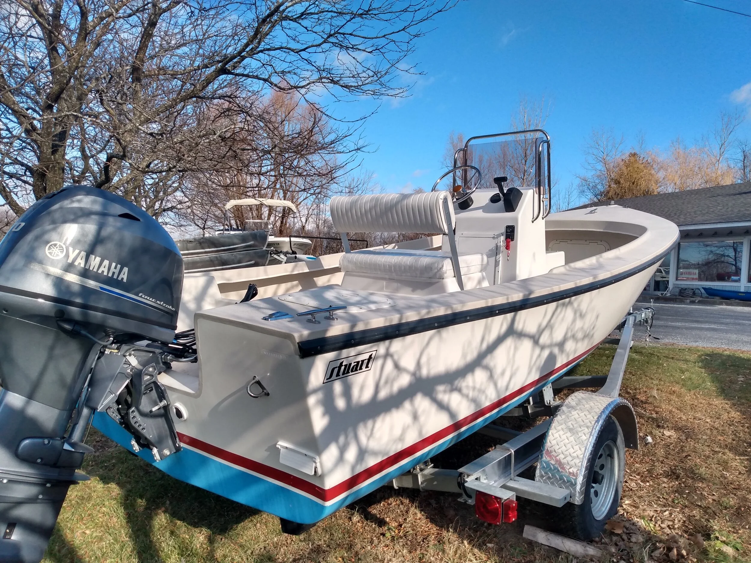 Small Boat Exchange Stuart 19 Workboat Hull - VT