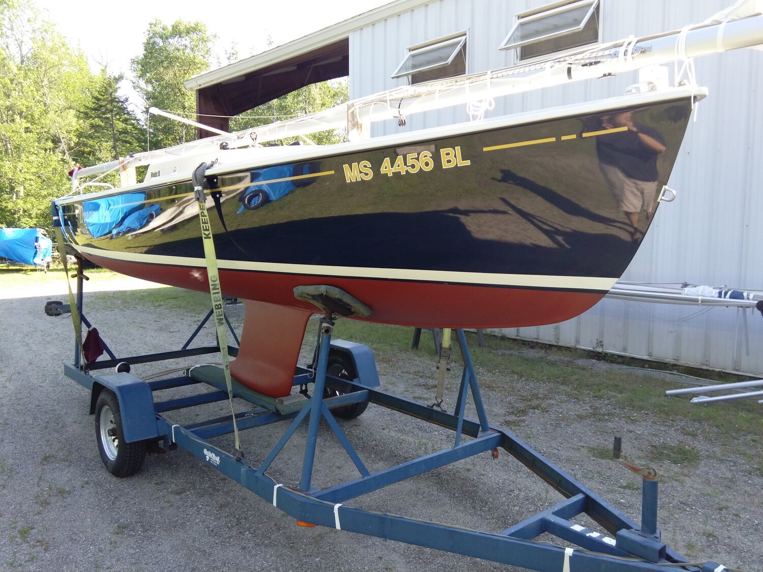 Greisner Rhodes 19 Keel Sailboat MA