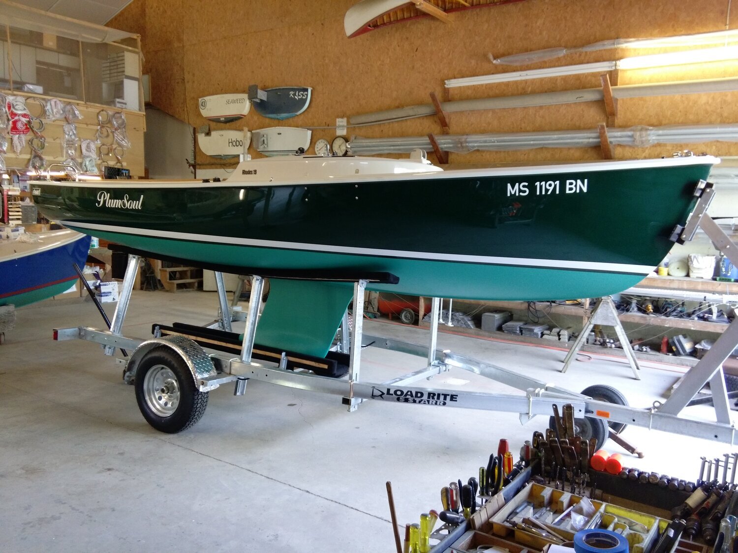 Taylor Rhodes 19 Keel Sailboat "Plumsoul" - MA