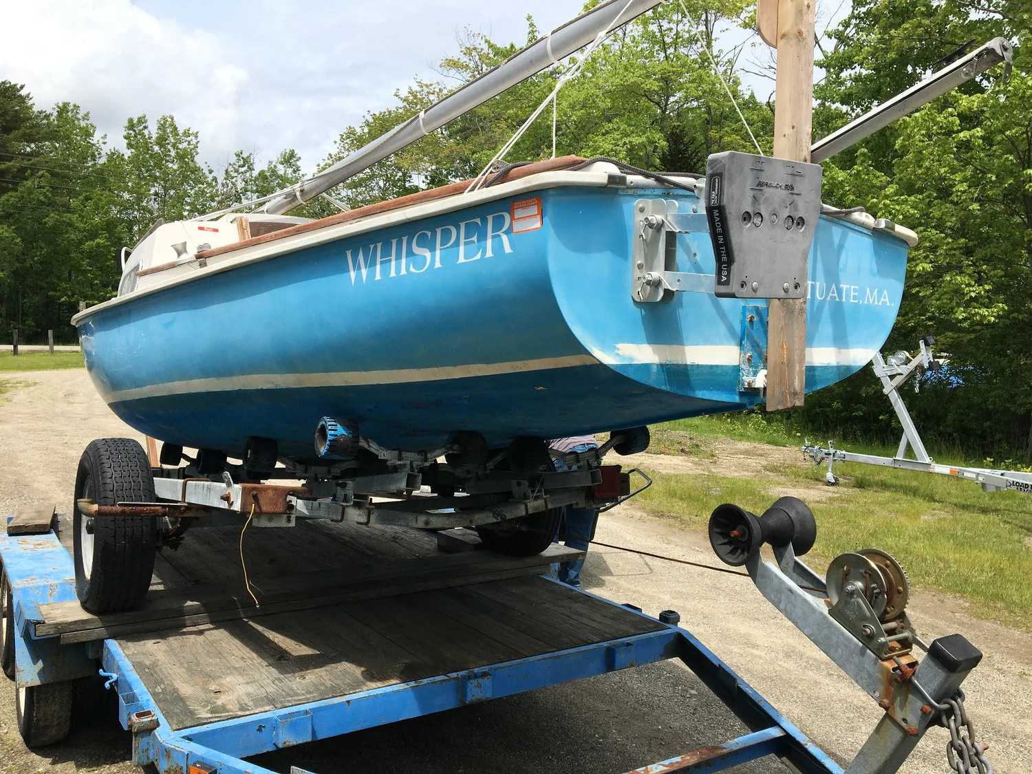 1969 Mariner Centerboard Sailboat — Stuart Marine Corp.
