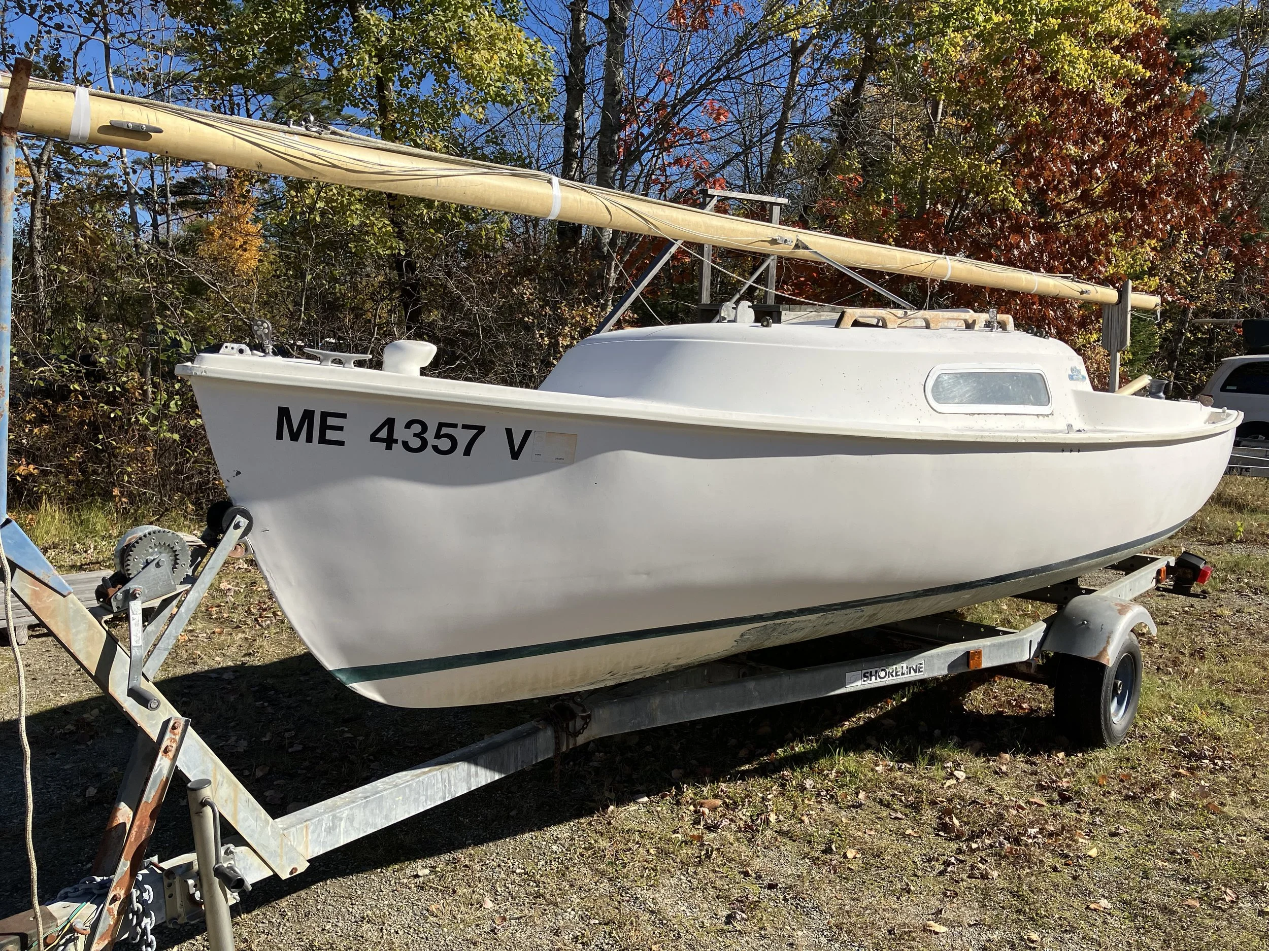 1976 Mariner Centerboard  Sailboat #3222