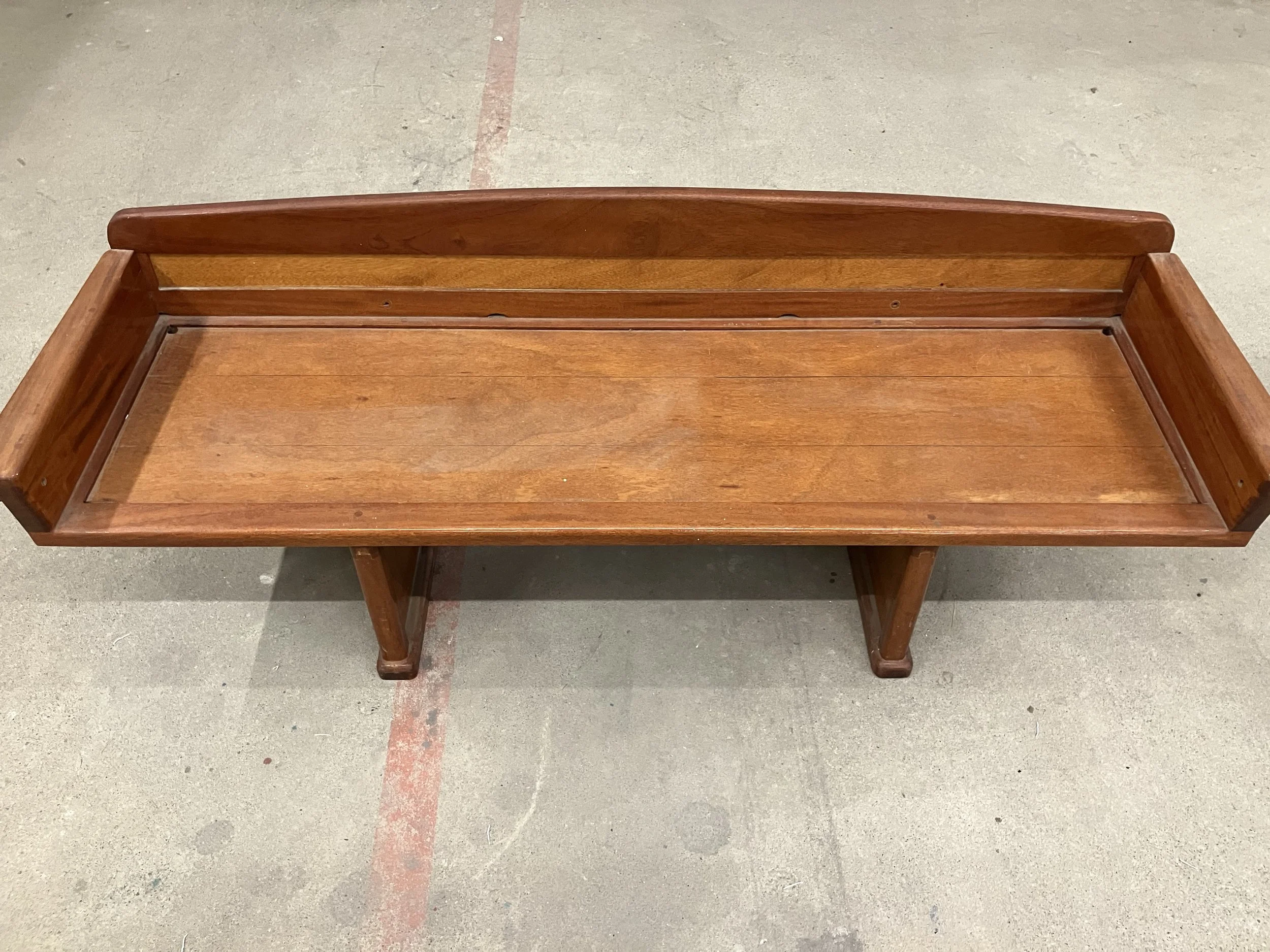 Used Part - Stuart 19 Powerboat Mahogany Aft Sun Bench