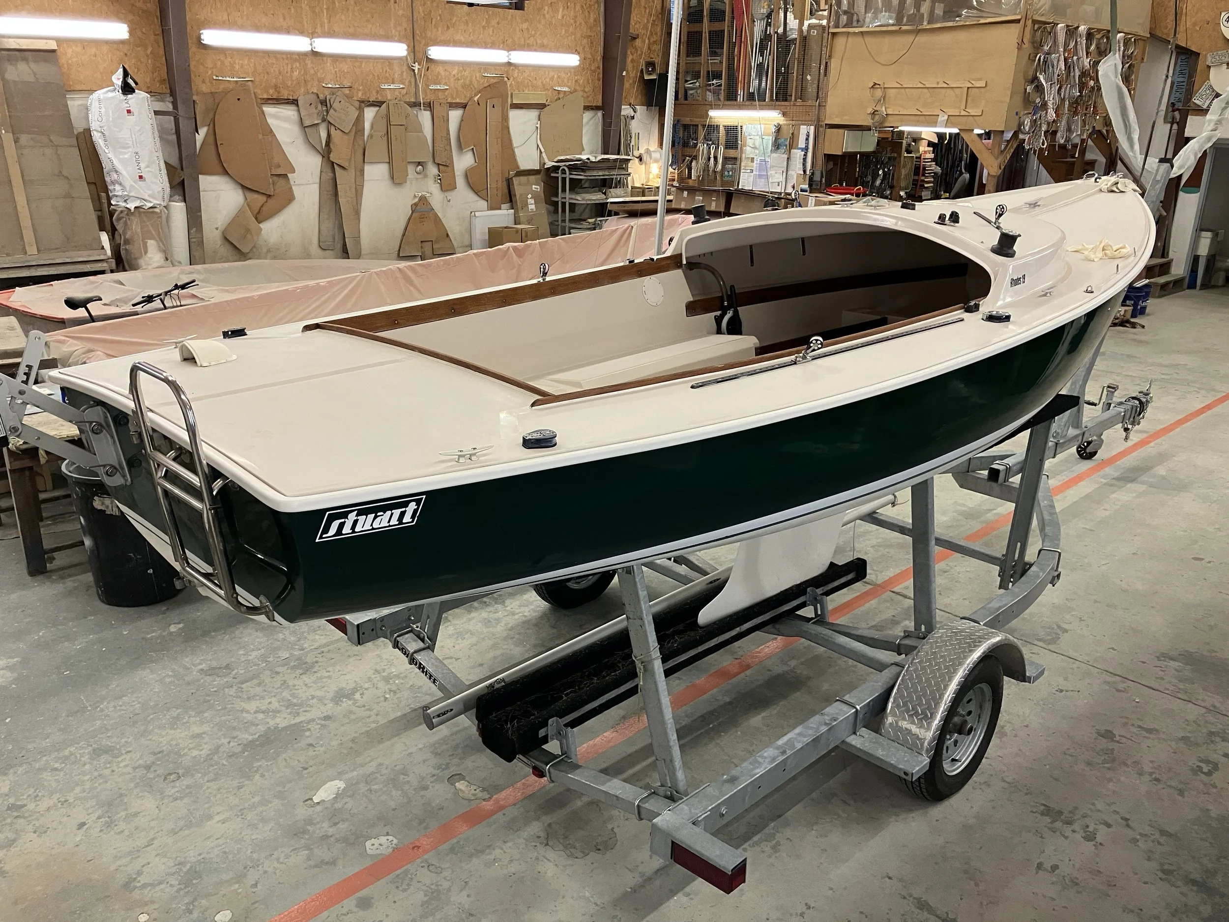 2010 Rhodes 19 Keel Sailboat #3442