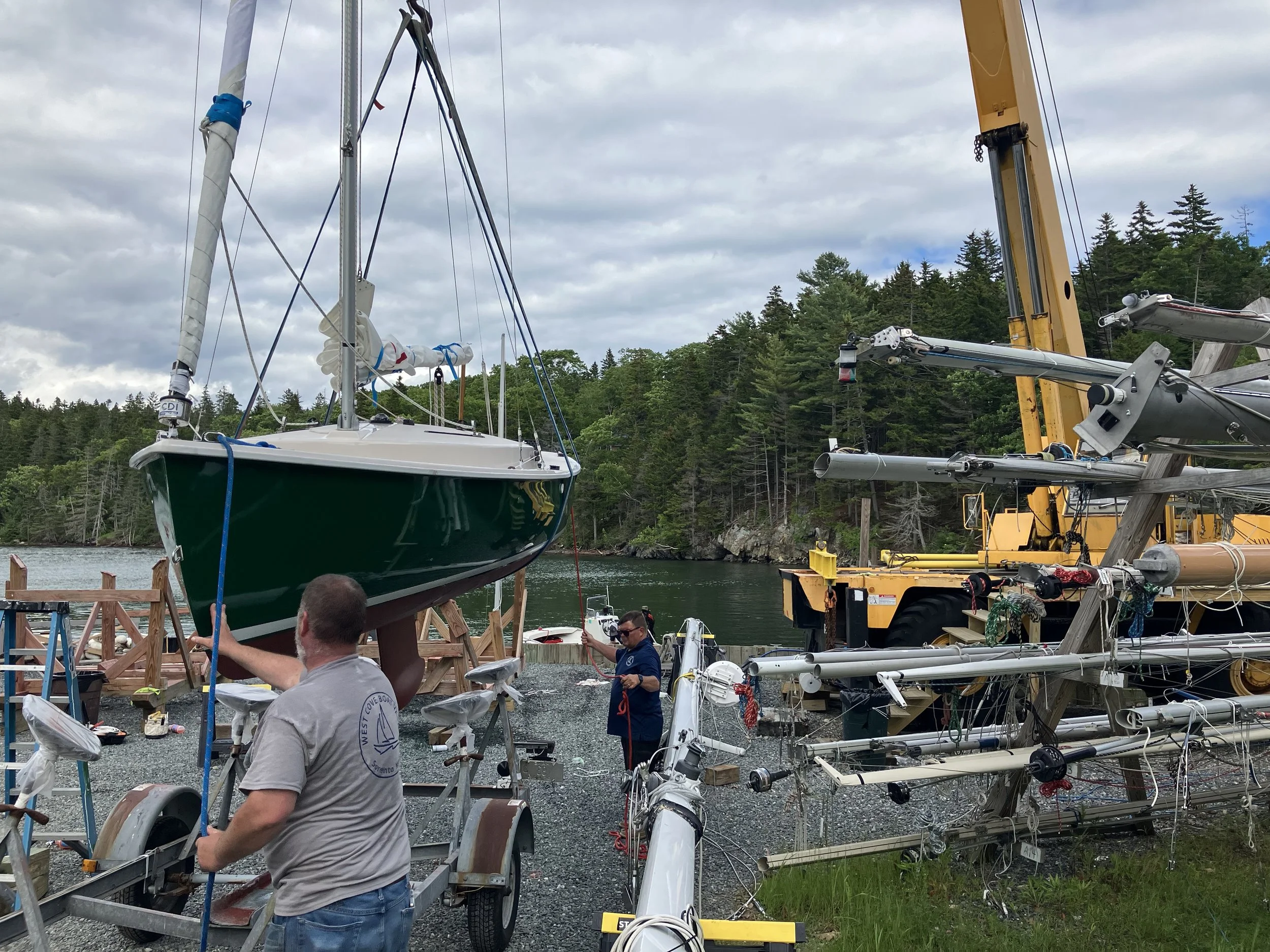 Gamble 2019 Rhodes 19 Keel Sailboat #3463