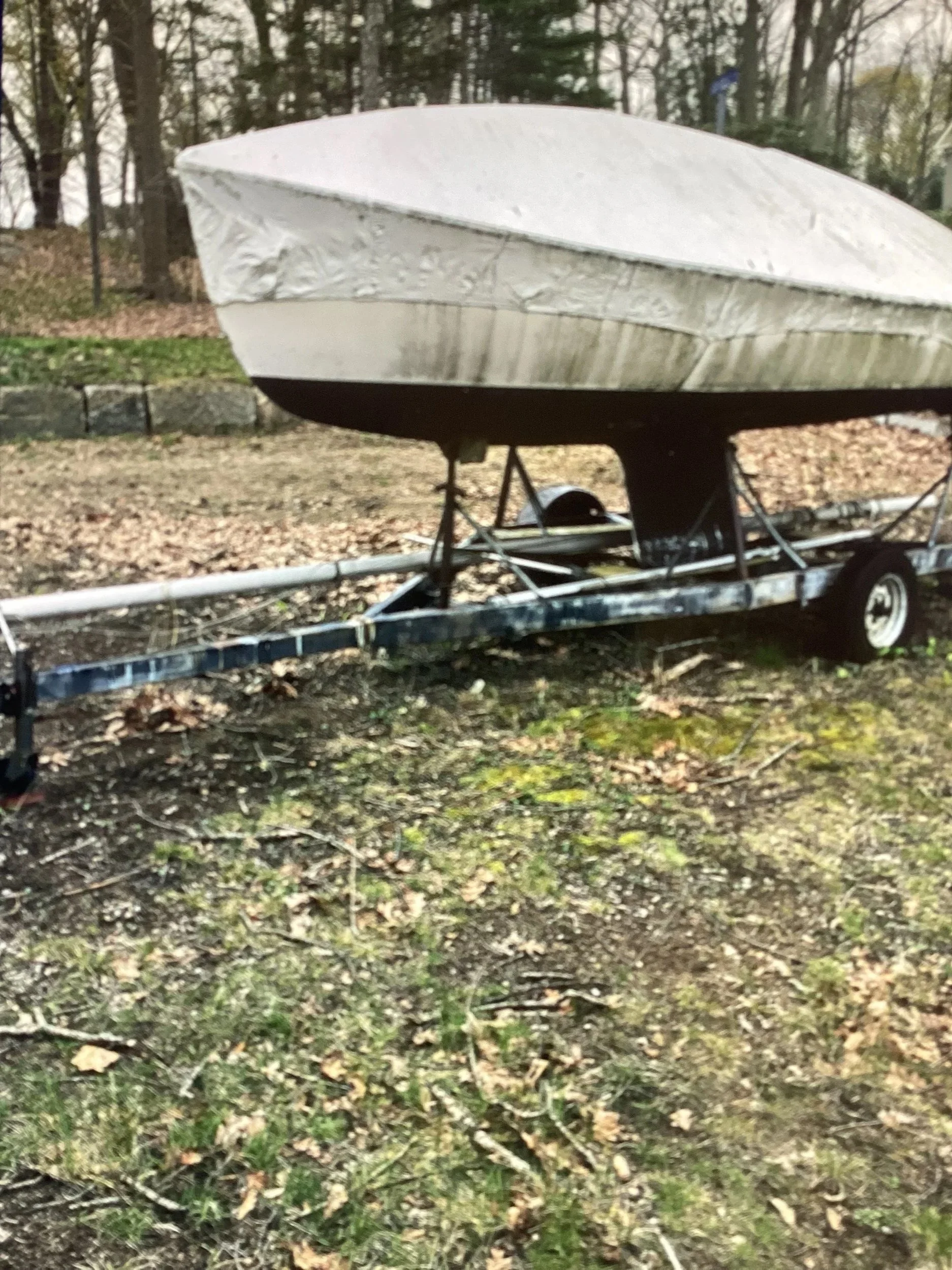 1968 Rhodes 19 Keel Sailboat Located in MA