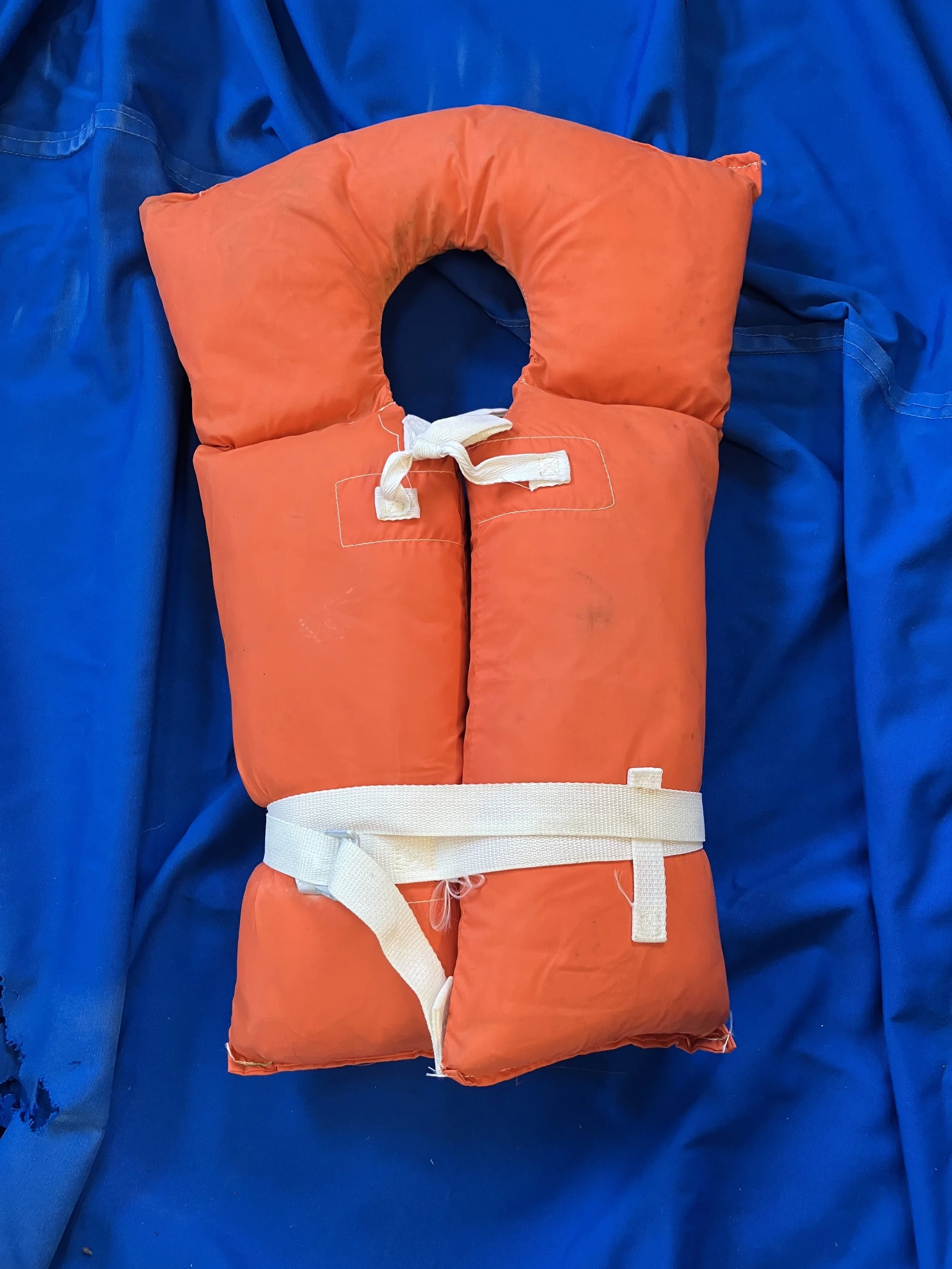 Used Part - Type II Adult Kapok Life Jacket