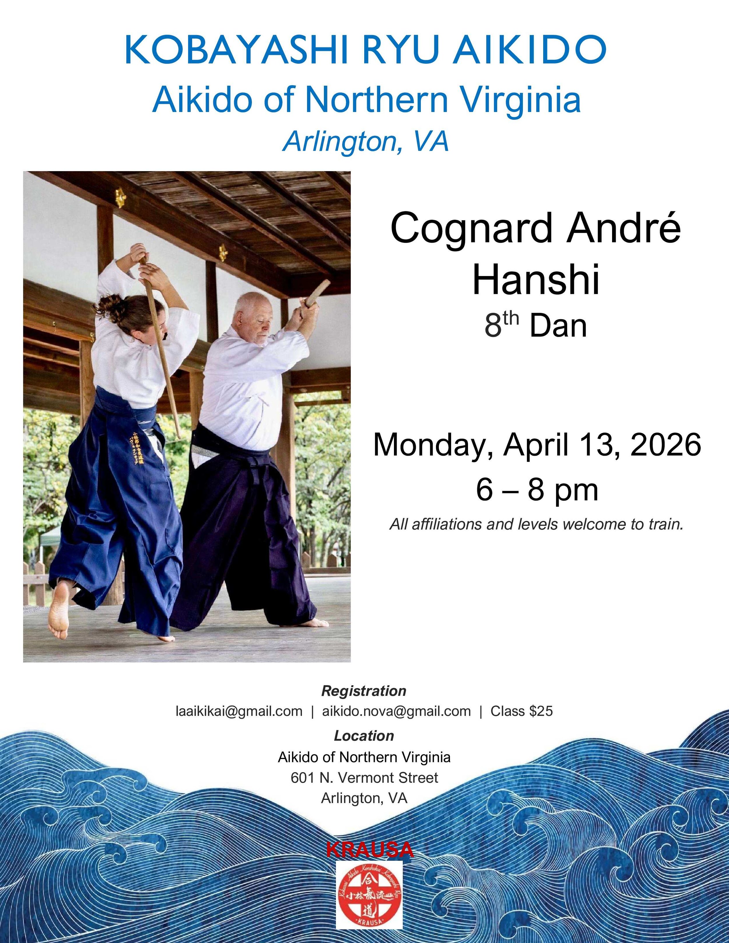 Flyer Cognard André Hanshi in Arlington