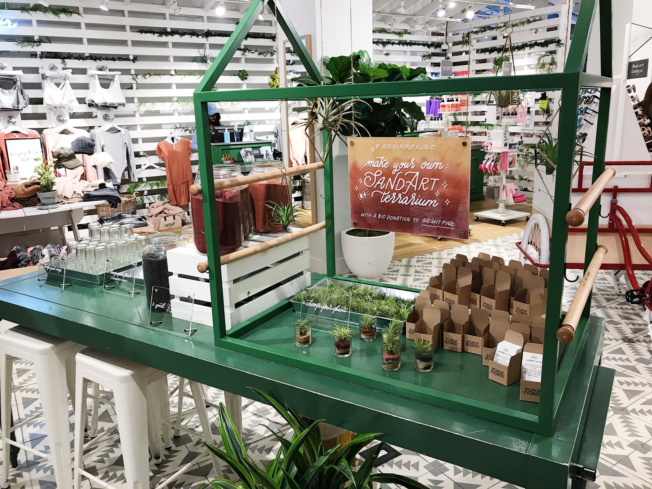 Aerie DIY Experience Table