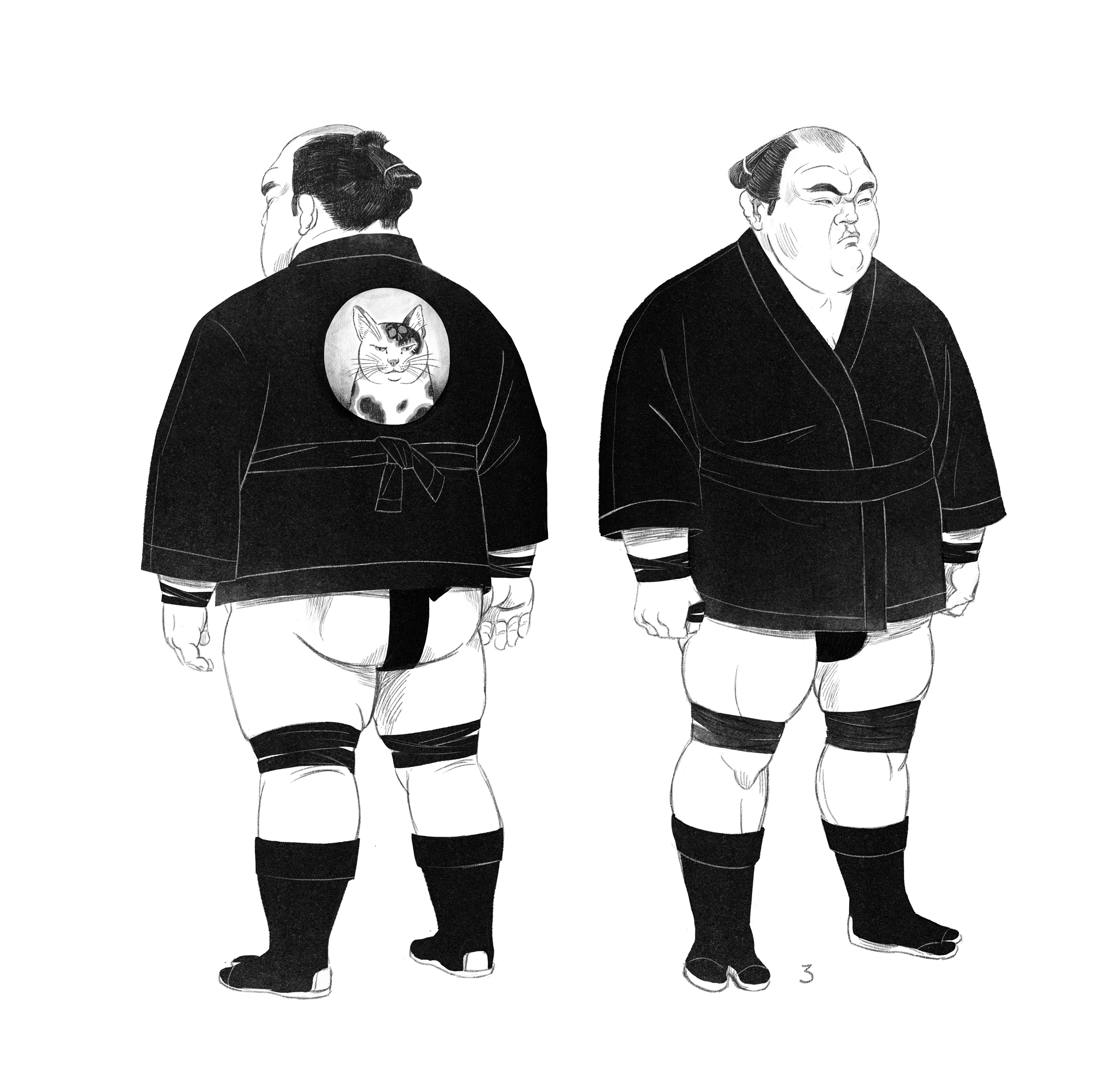  Sumo bodyguards    