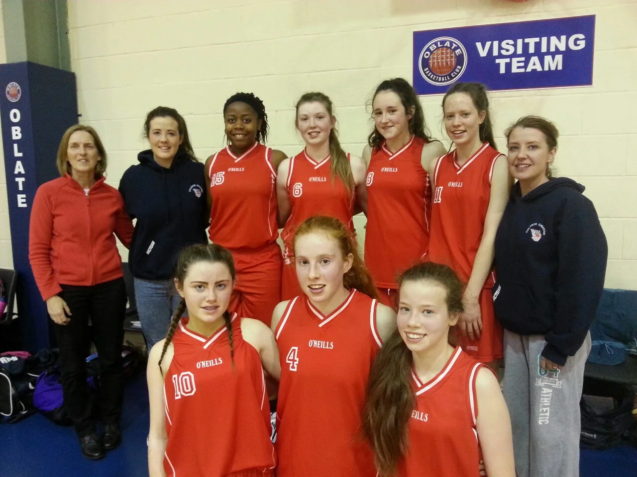 The U-16 Girls Basketball Team won their All Ireland Semi Final today. They defeated Ard Scoil Rathangan 50-48. The opposition was excellent but the girls kept their cool to control the game enough to emerge victorious. Where as there were some great individual displays of skill, the win is a result of collective hard work and determination.