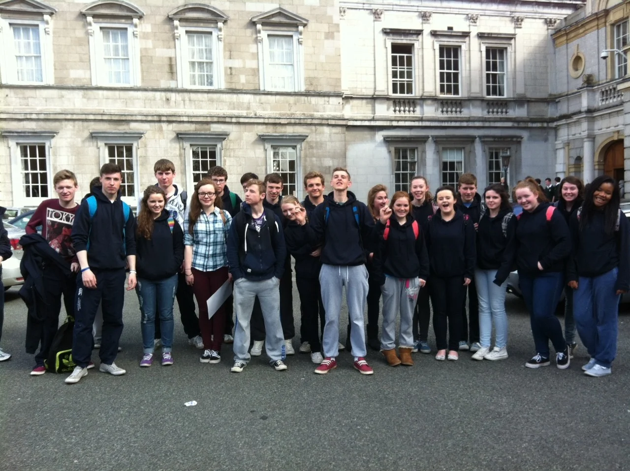 Activity week for Transition Year
Today transition years continued activity week with a trip to Irish Aid. There they took part in a workshop which focused on hunger.
This was followed with a trip to the Dail where they were met by local TD’s Catherine Murphy and Emmet Stagg.