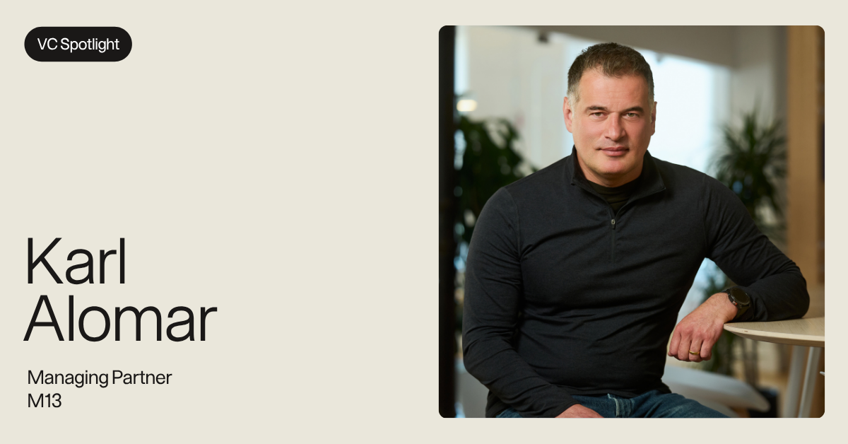 VC Spotlight: Karl Alomar, Managing Partner, M13