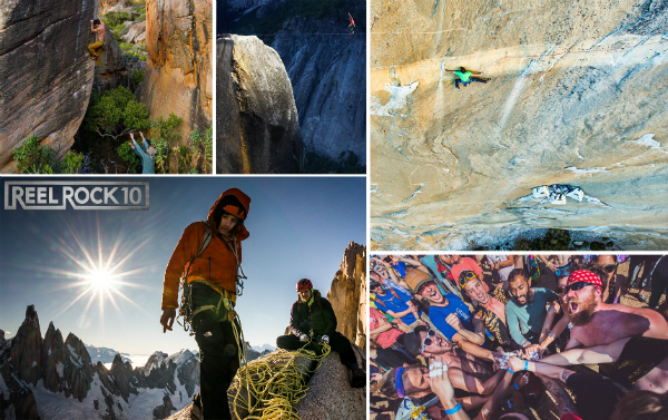 Let's play spot the Prater! If you have seen Reel Rock 10, you'll know that Bryan makes an appearance or two as "scantily-clad screaming climber #2."