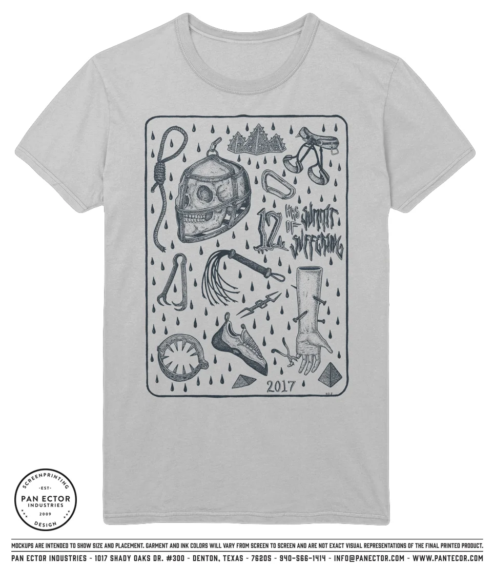 Here's what this year's competitor shirt is going to look like! Thanks to member Hank St. John for once again making a cool design for our shirt!