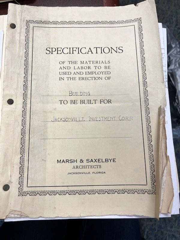 Marsh &amp; Saxelby's original Spec Document