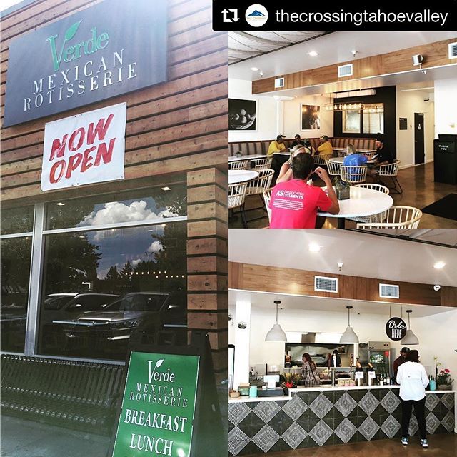 #Repost @thecrossingtahoevalley (@get_repost)
・・・
Best Mexican food in town! Tons of delicious healthy options! @verdemexicanrotisserie 🌮🥙🌯#mexicanfood #tahoesouth #burritos #tacos