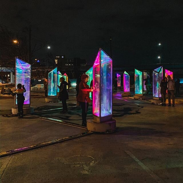 Have you been to seen the latest experience from @downtowngrinc? 😍 Prismatica (which touring the world 🌎) is leaving Grand Rapids on February 16th. You don&rsquo;t want to miss it &hearts;️
.
.
#prismatica #prismaticaonmonroe #worldofwintergr #expe