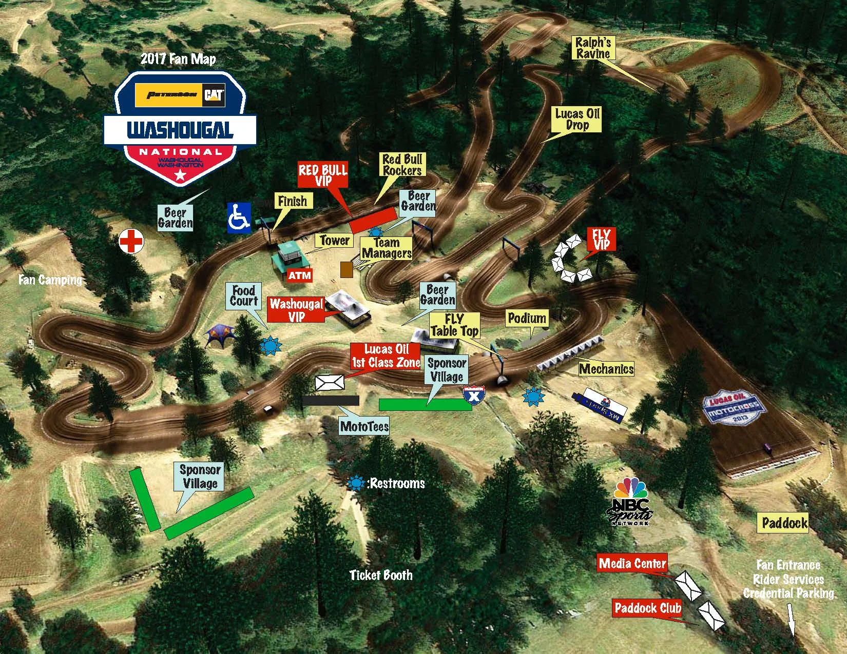 Fan Map - Click image to enlarge.