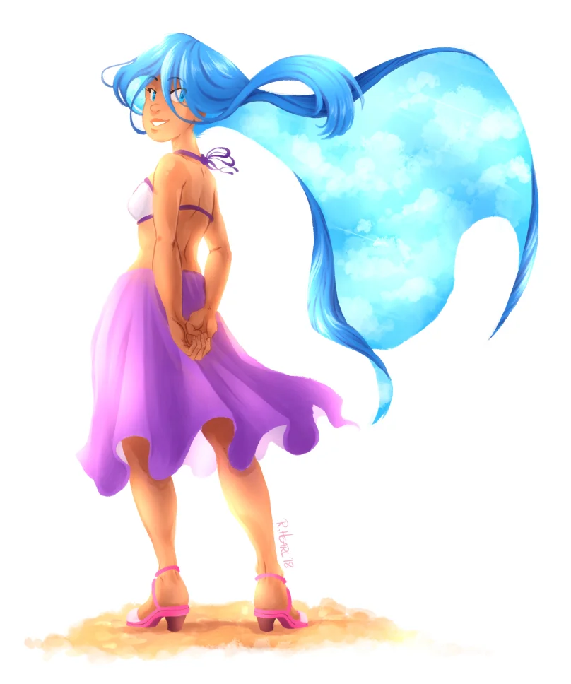 Sky Illustration for Photoshop Creative