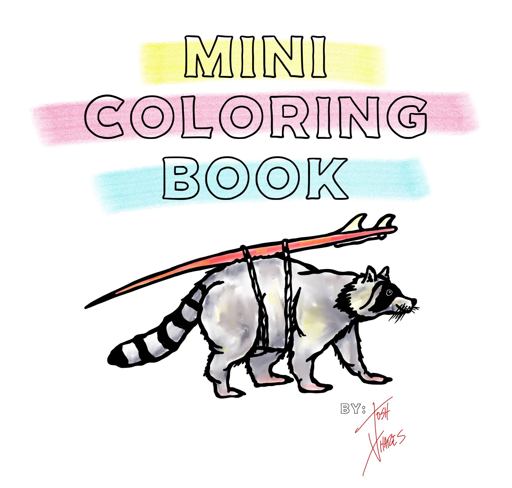 Pre-Order •Mini Coloring Book•