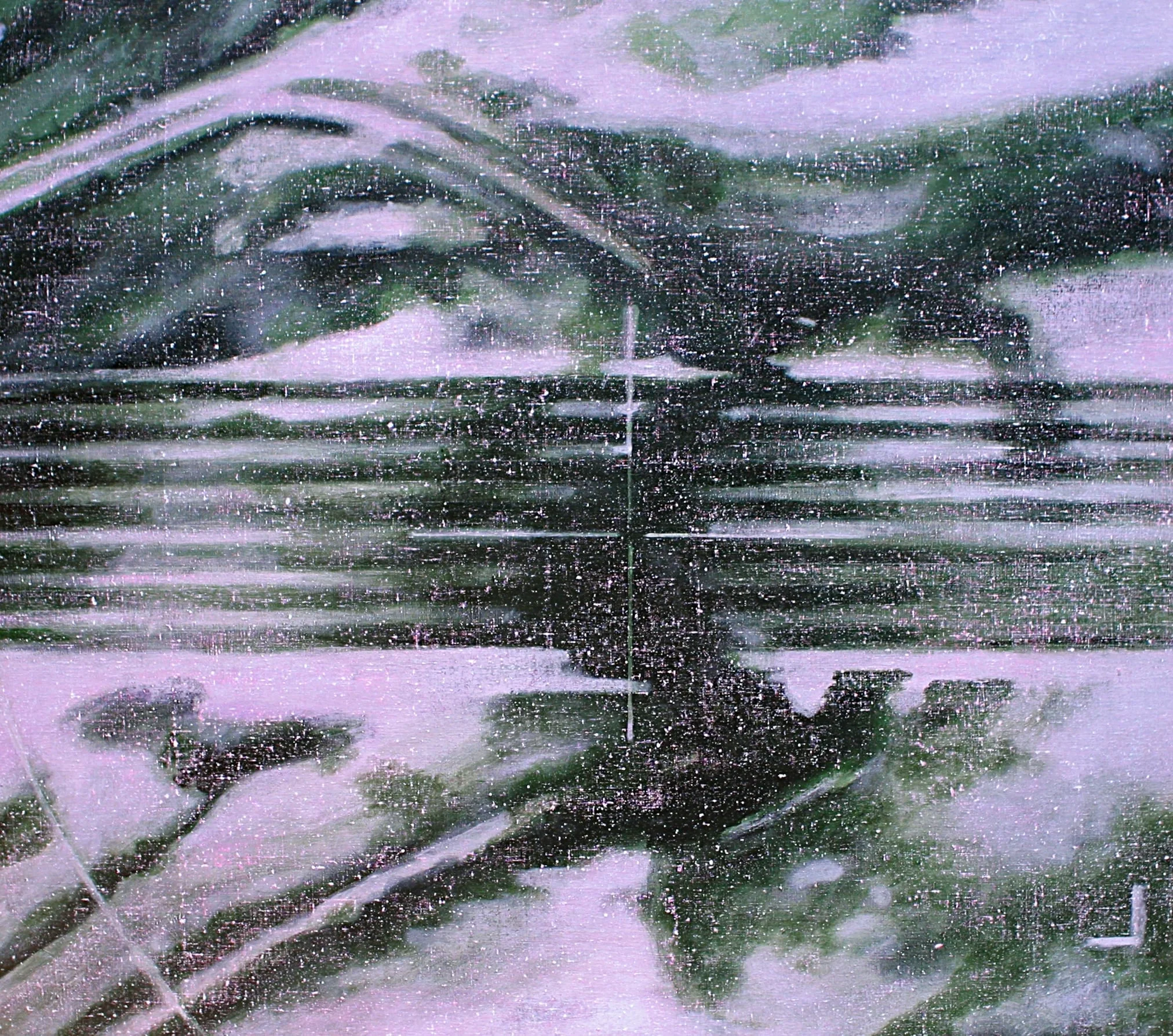  #011106- D657, 2003, 68"x 72", acrylic on linen 