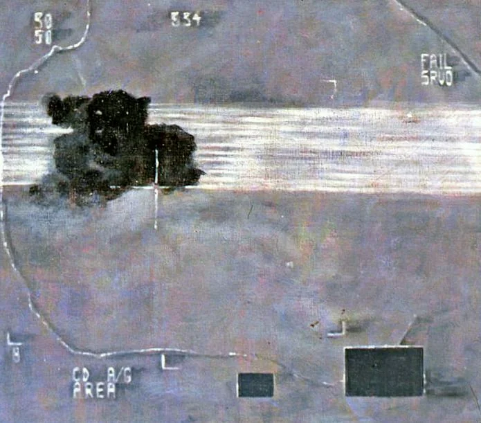  #011206-D657, 2002, 64"x 72", acrylic on linen 