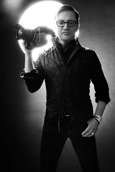 Matthew Rolston photographed by Davis Factor