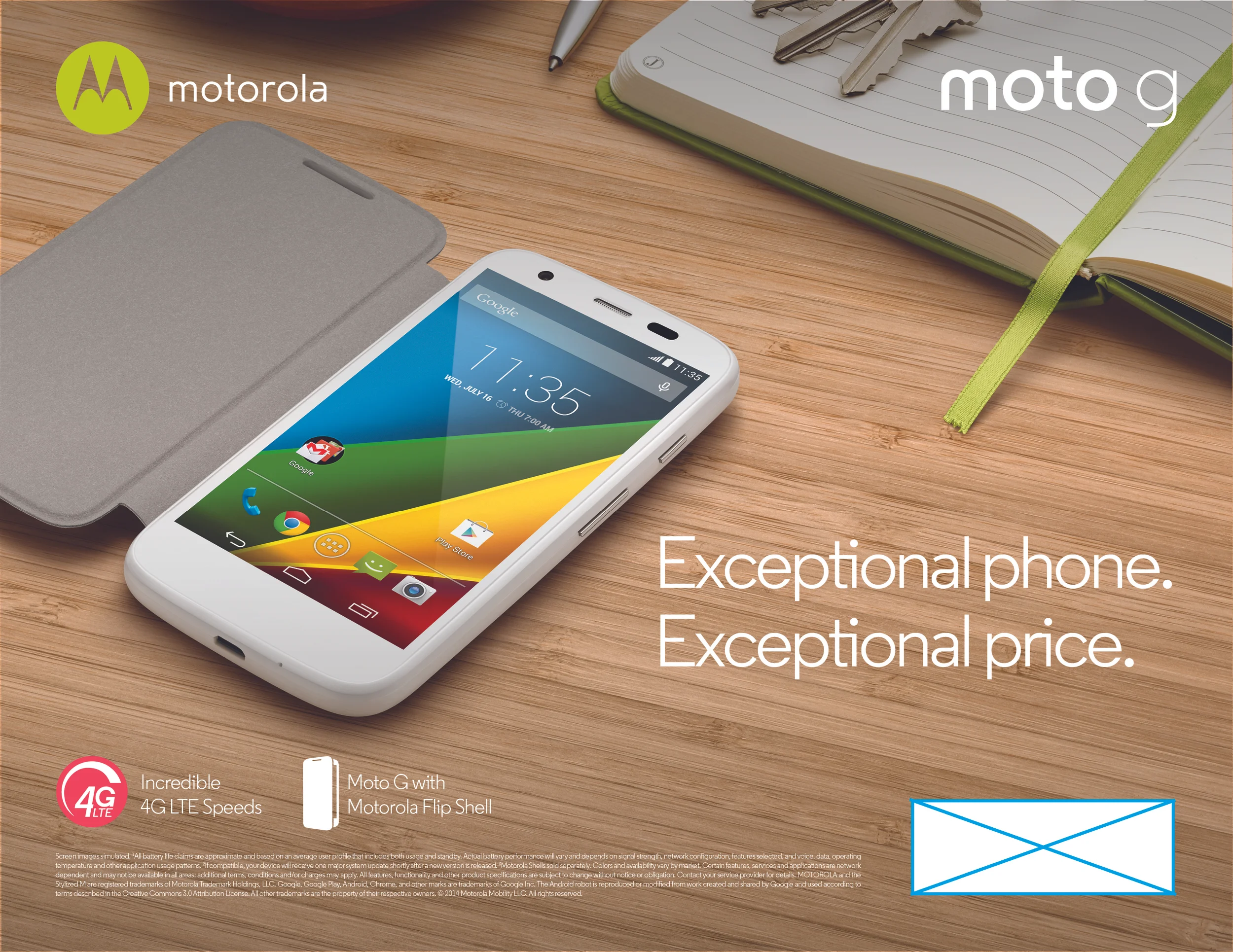 Moto G LTE Key Visual