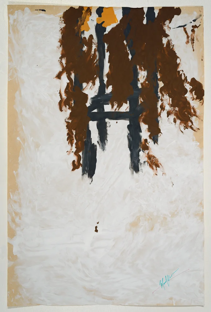 Alanis (diptych bottom)acrylic on paper87 x 57 cm 