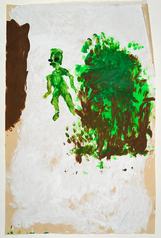 Signsacrylic on paper87 x 57 cm2014 