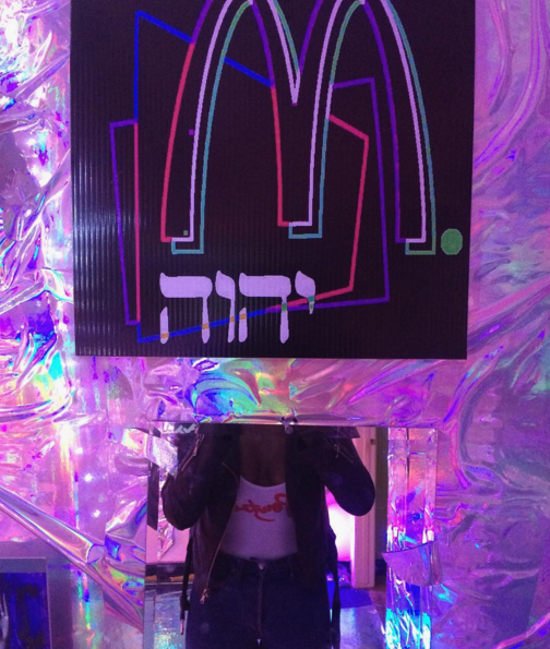 Alan Butcher at Satellite Gallery Show