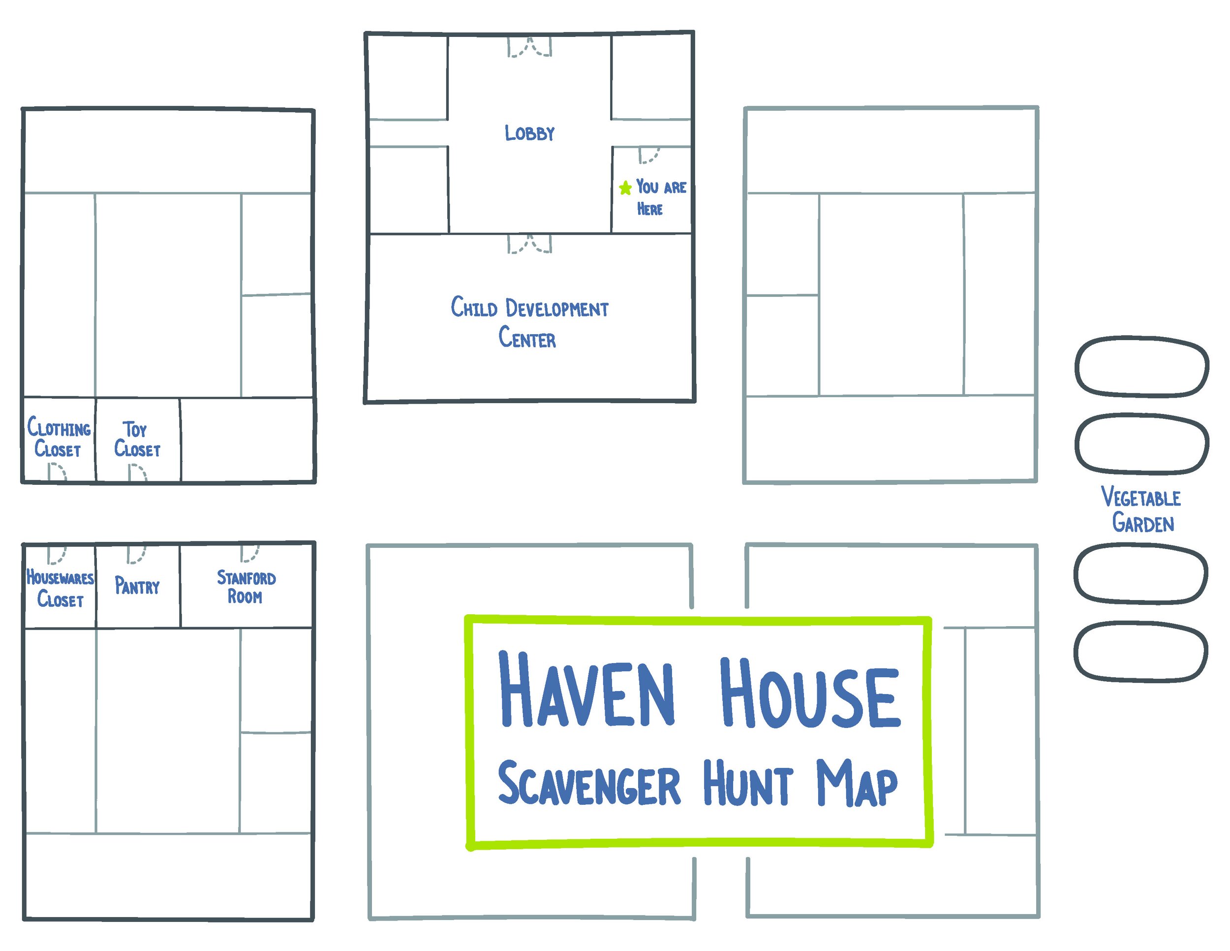  Site tour scavenger map 