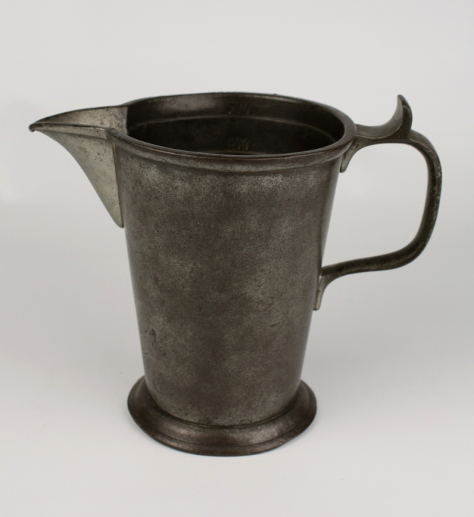 Apoth - Graduated Pewter Apothecary Measure - 18th C..png