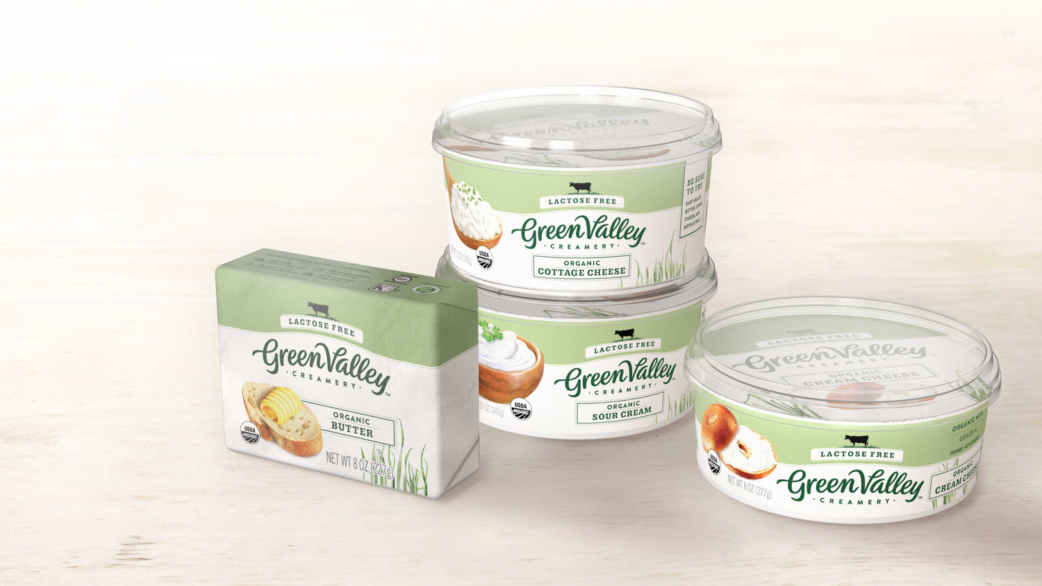 Green Valley Creamery Enlisted Design