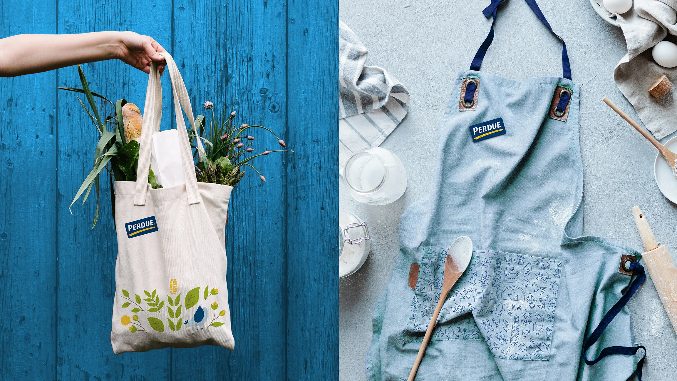 Perdue chicken bag apron brand