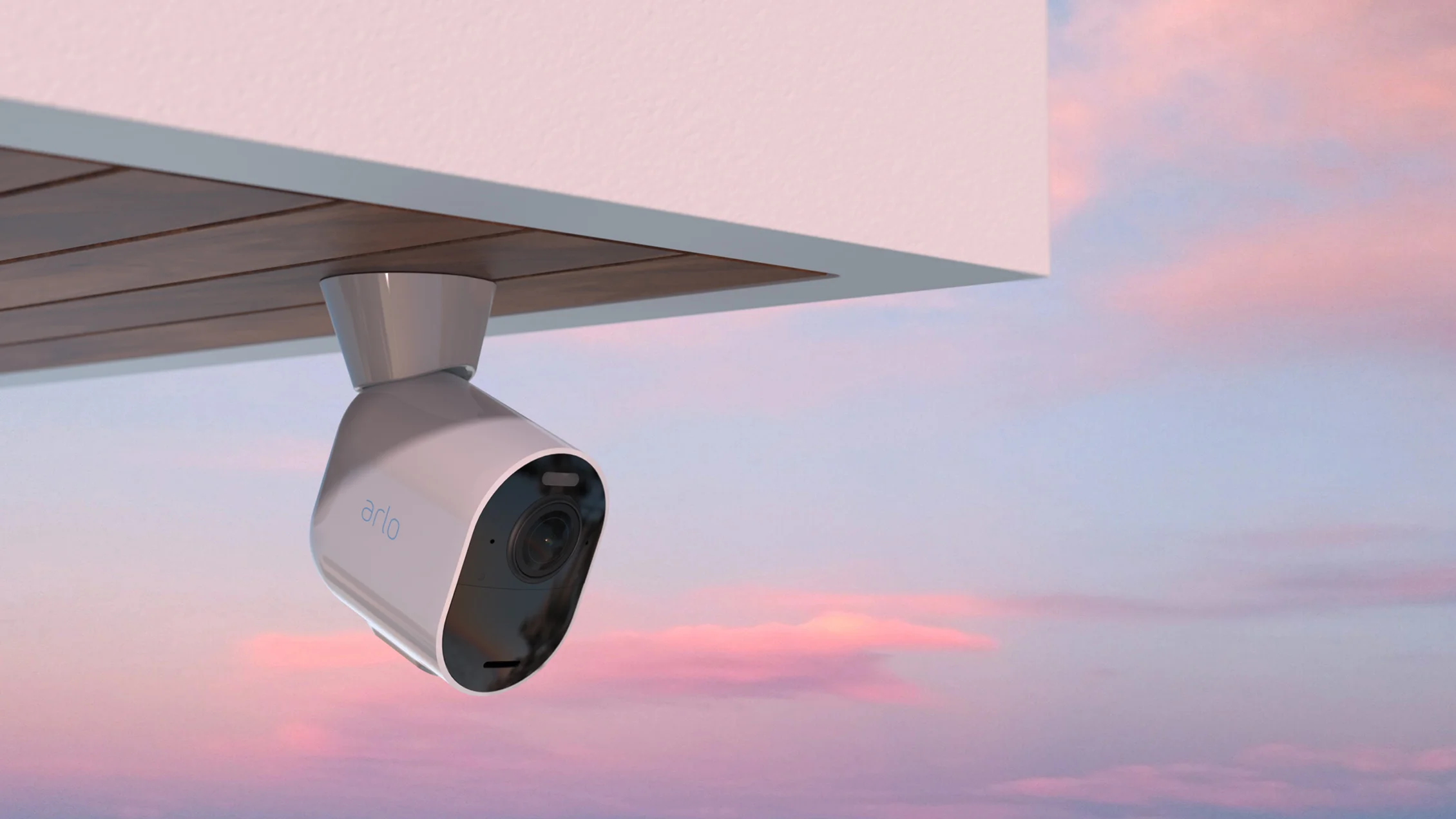 Arlo Ultra Mounted Outdoor Sunset