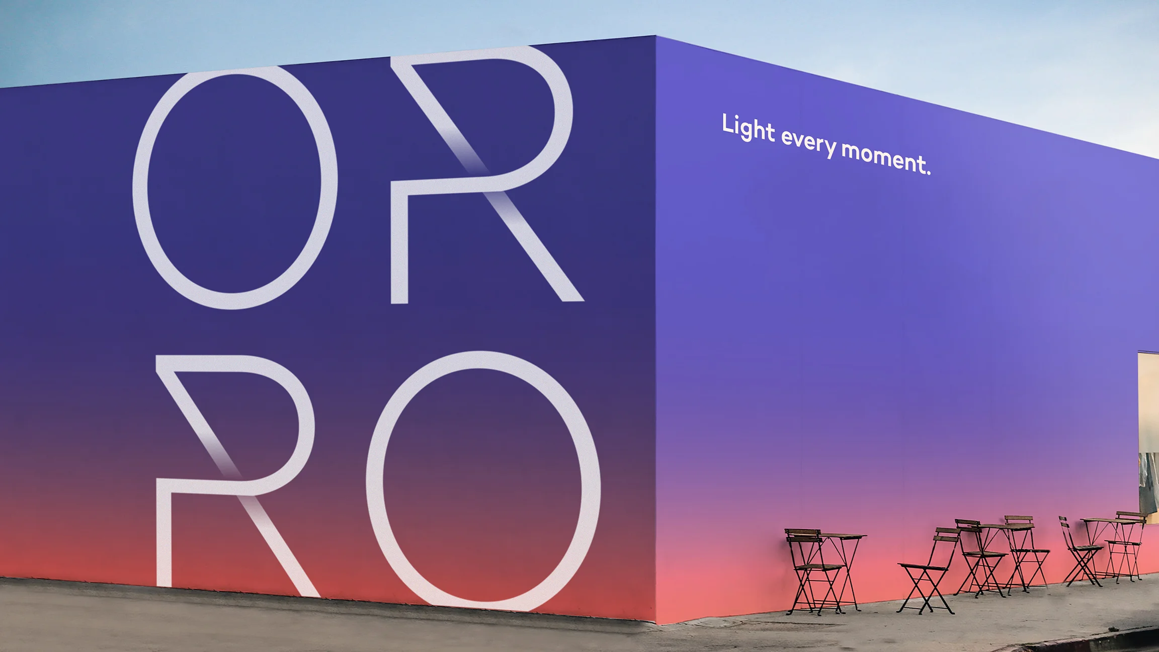 Orro wall graphic