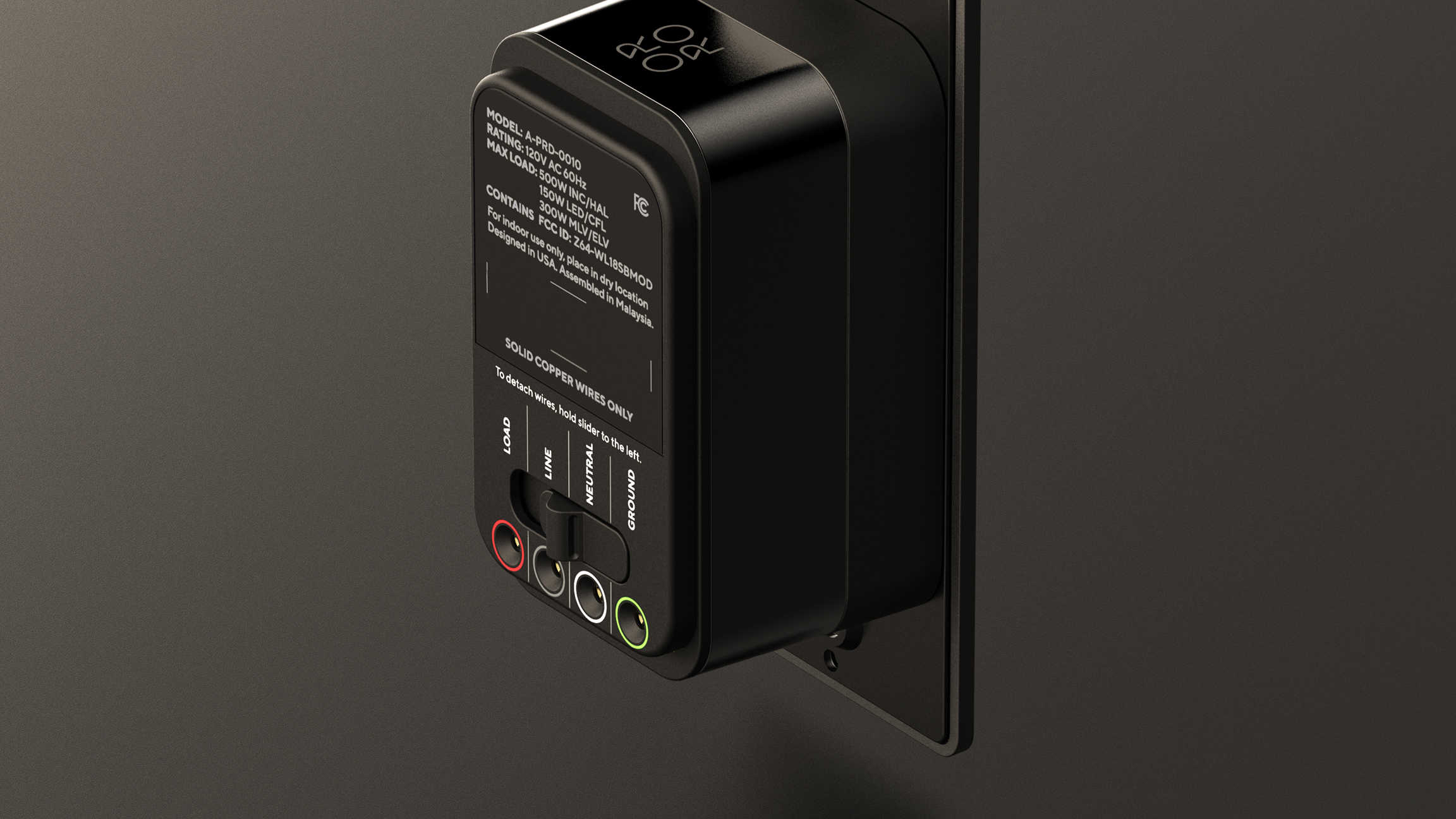 Orro switch product closeup back