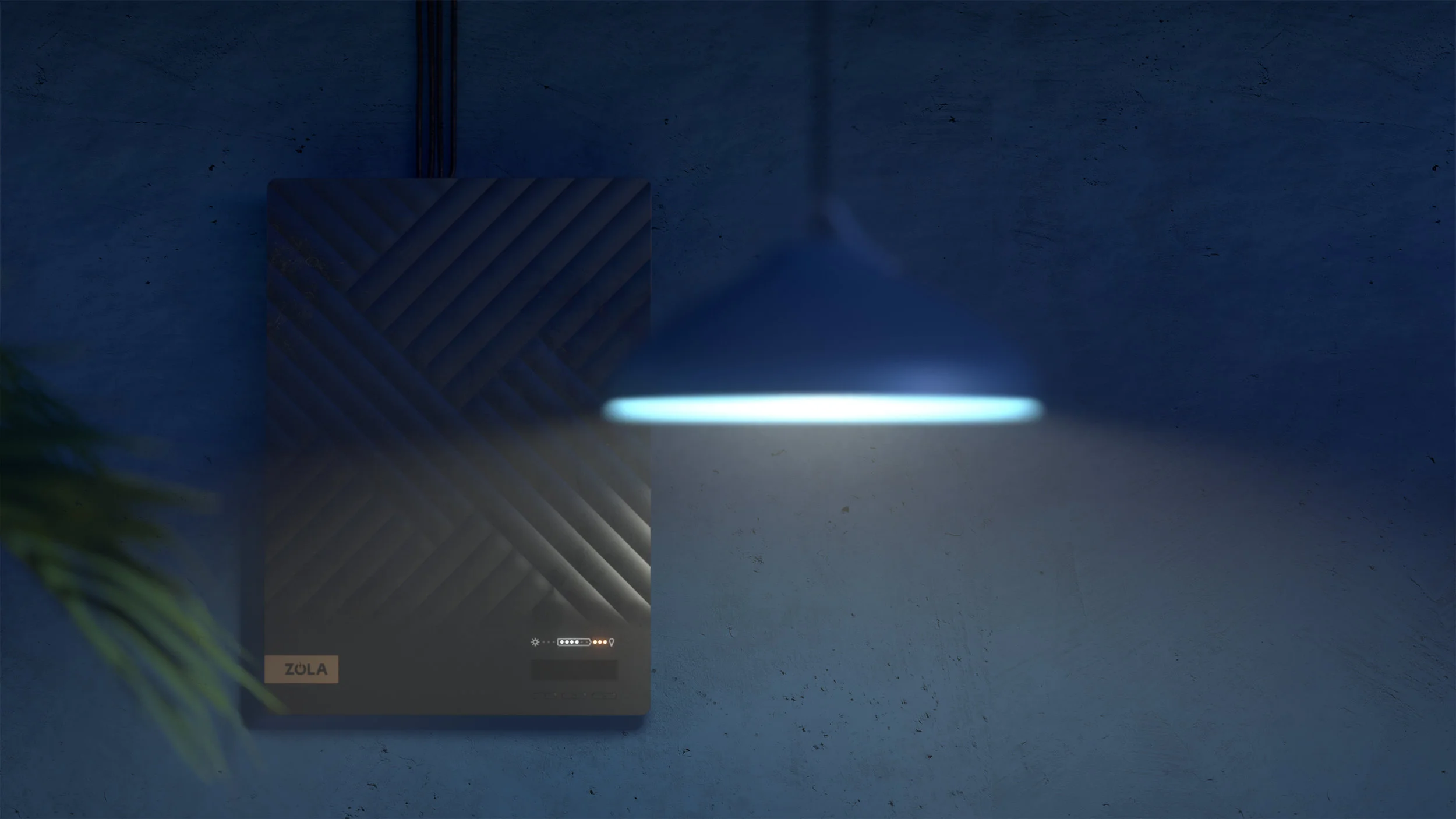 Zola electric hub wall lighbulb