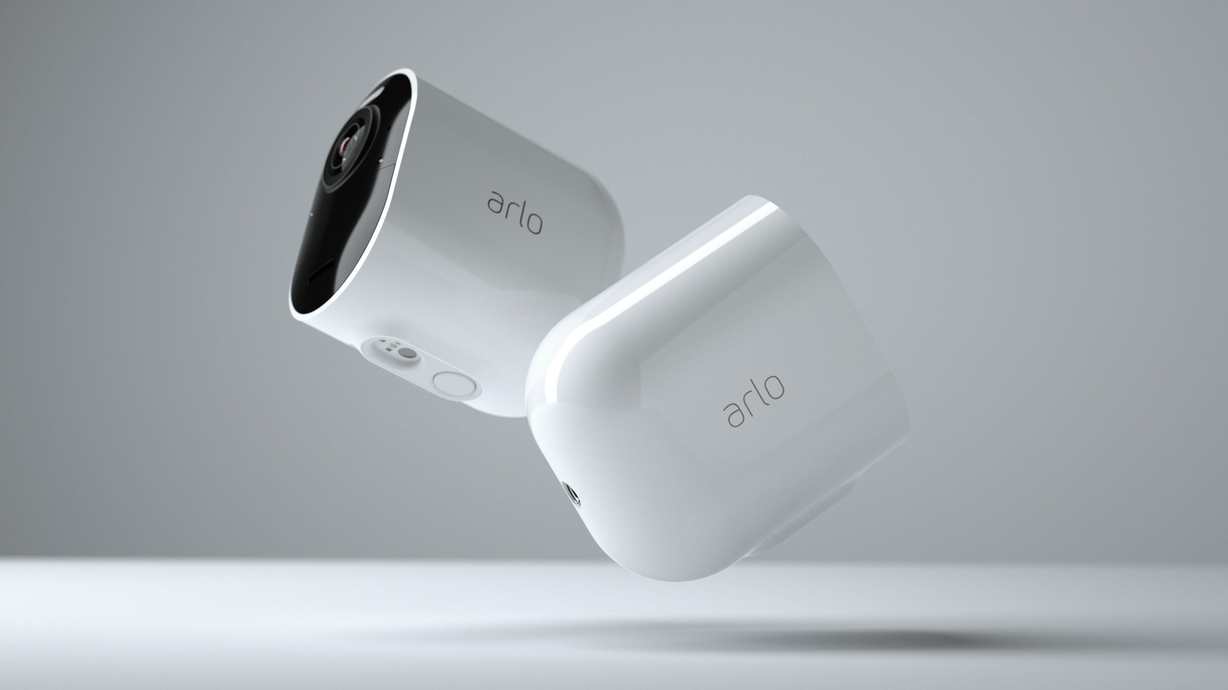 Arlo Ultra Side View Floating