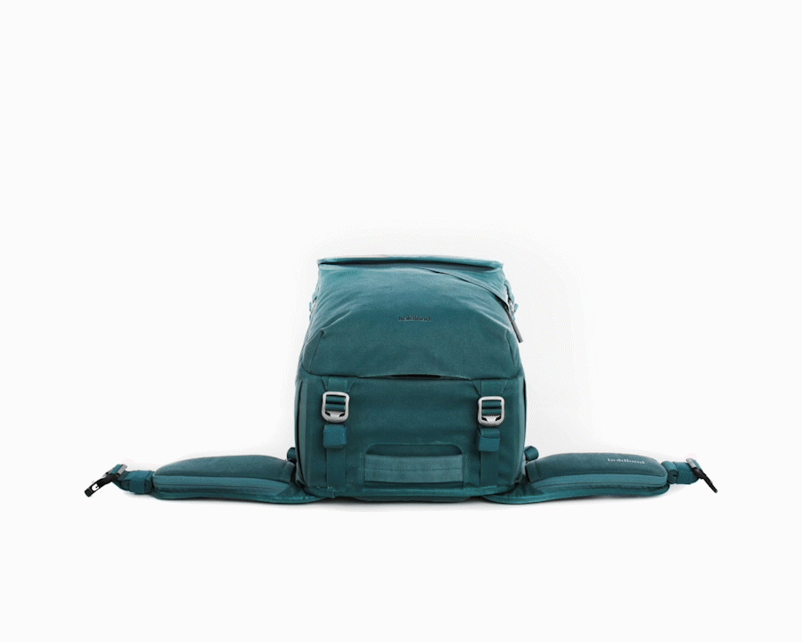 Holdland backpack green rainshell