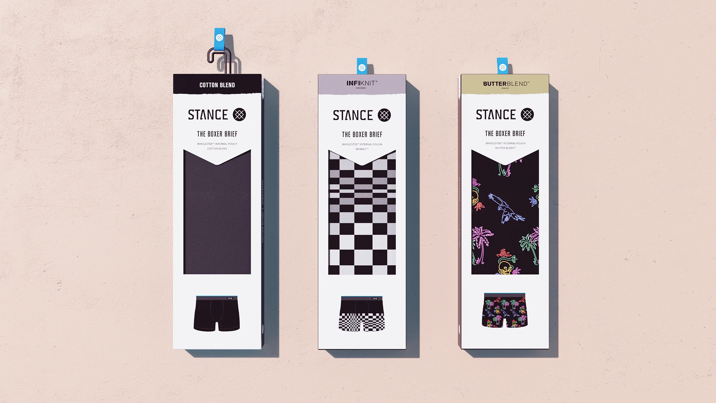Stance Boxer Packaging Lineup