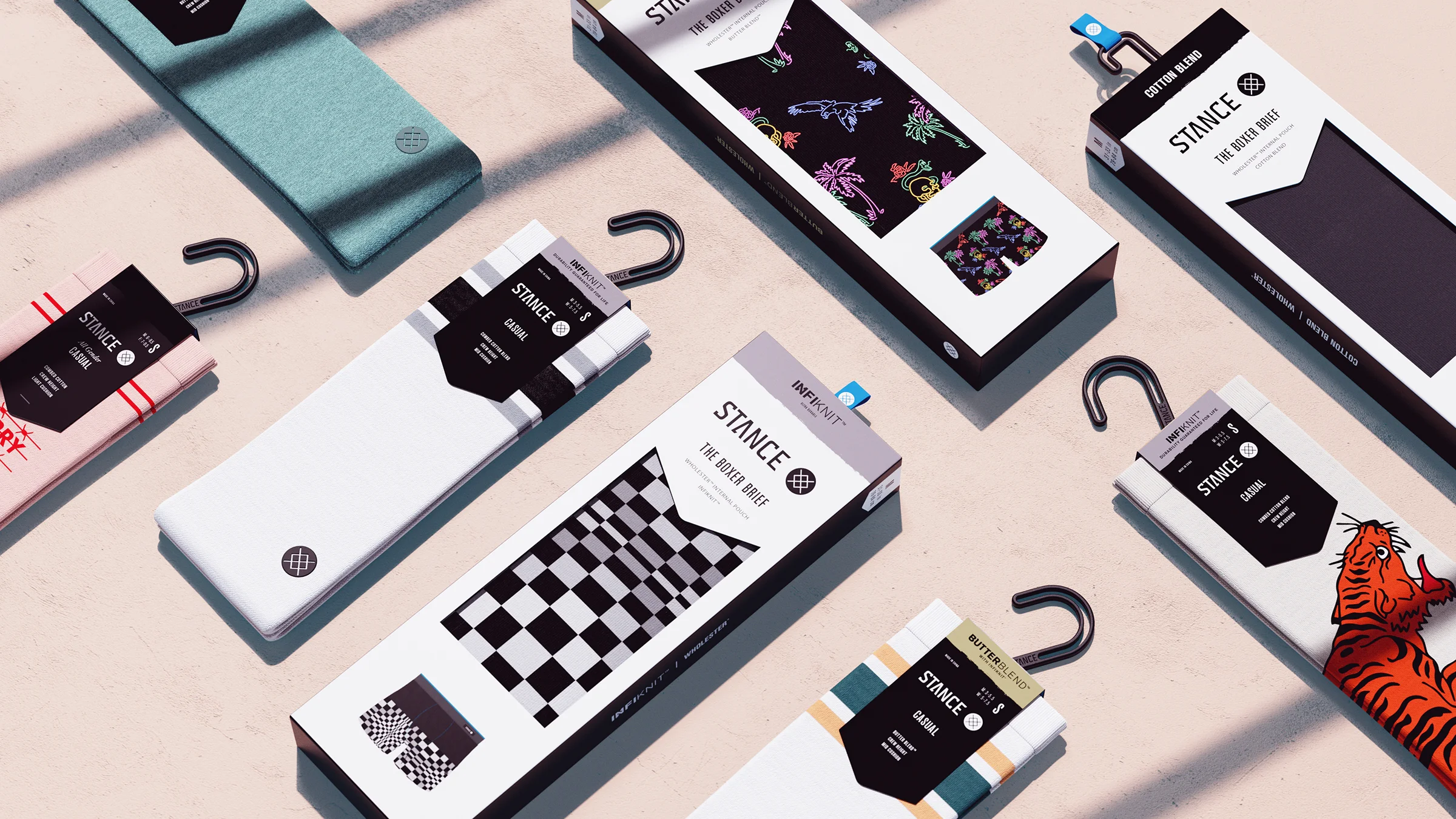 Stance Packaging Boxer, Socks Lineup