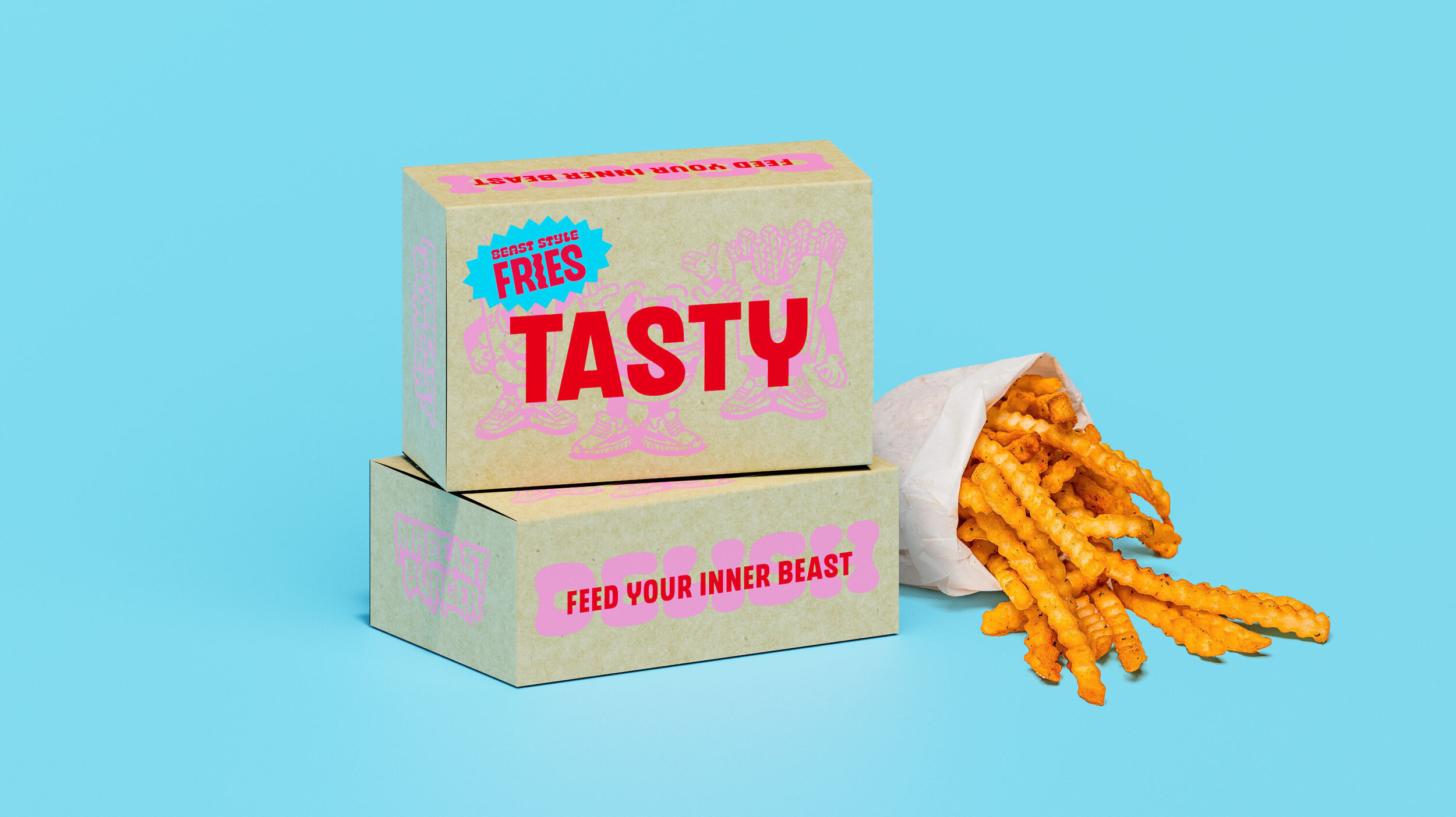 Mr. Beast Burger Branding — Enlisted Design