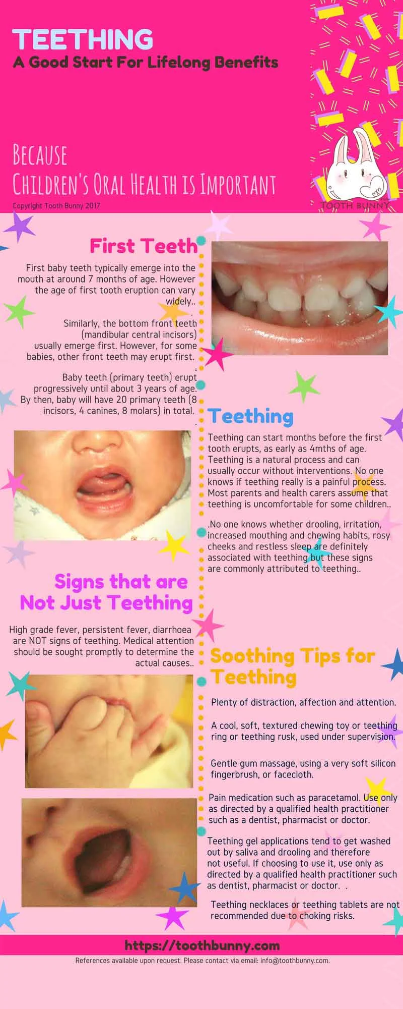 Tooth Bunny's Teething Facts