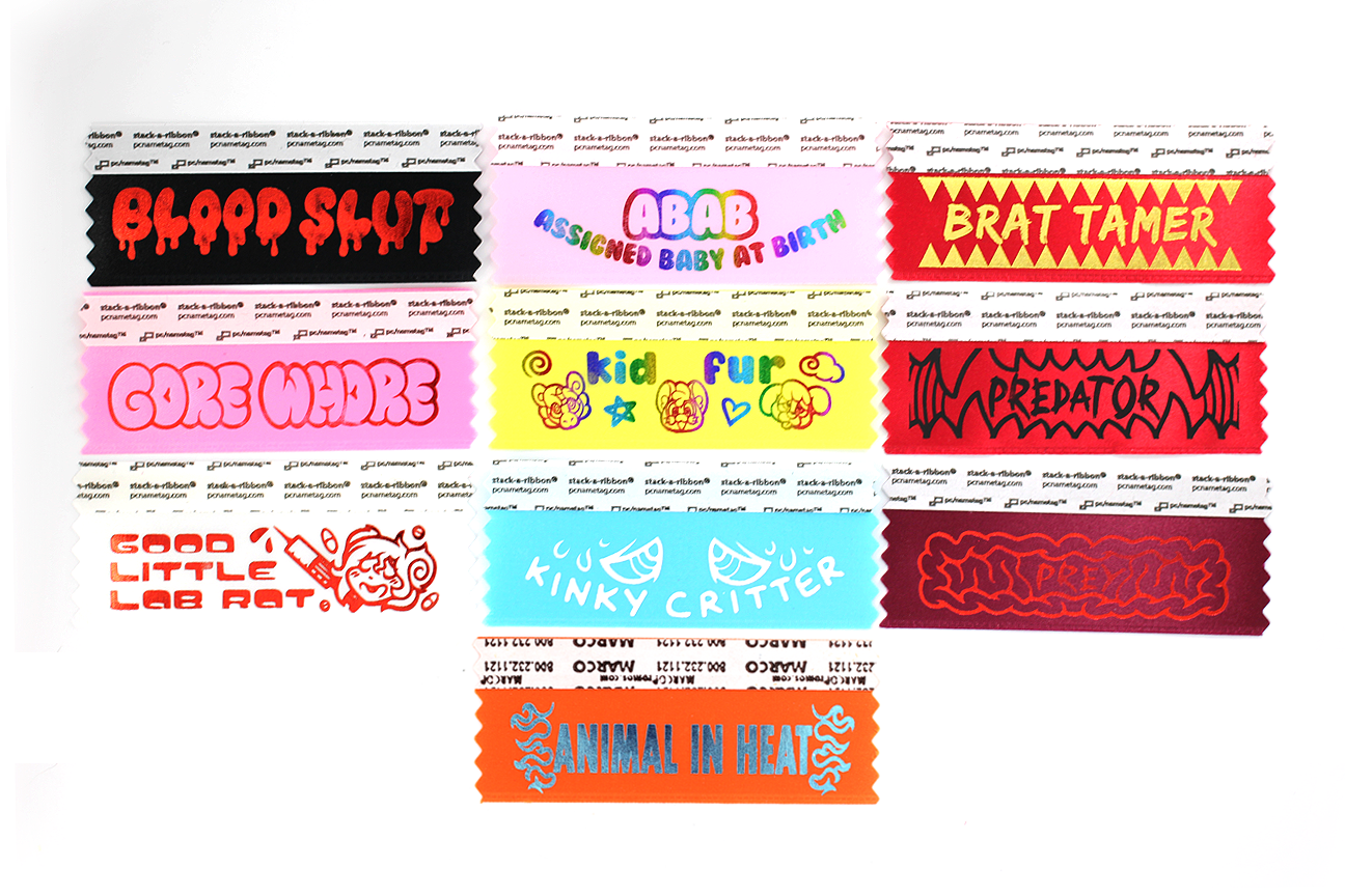 badge ribbons