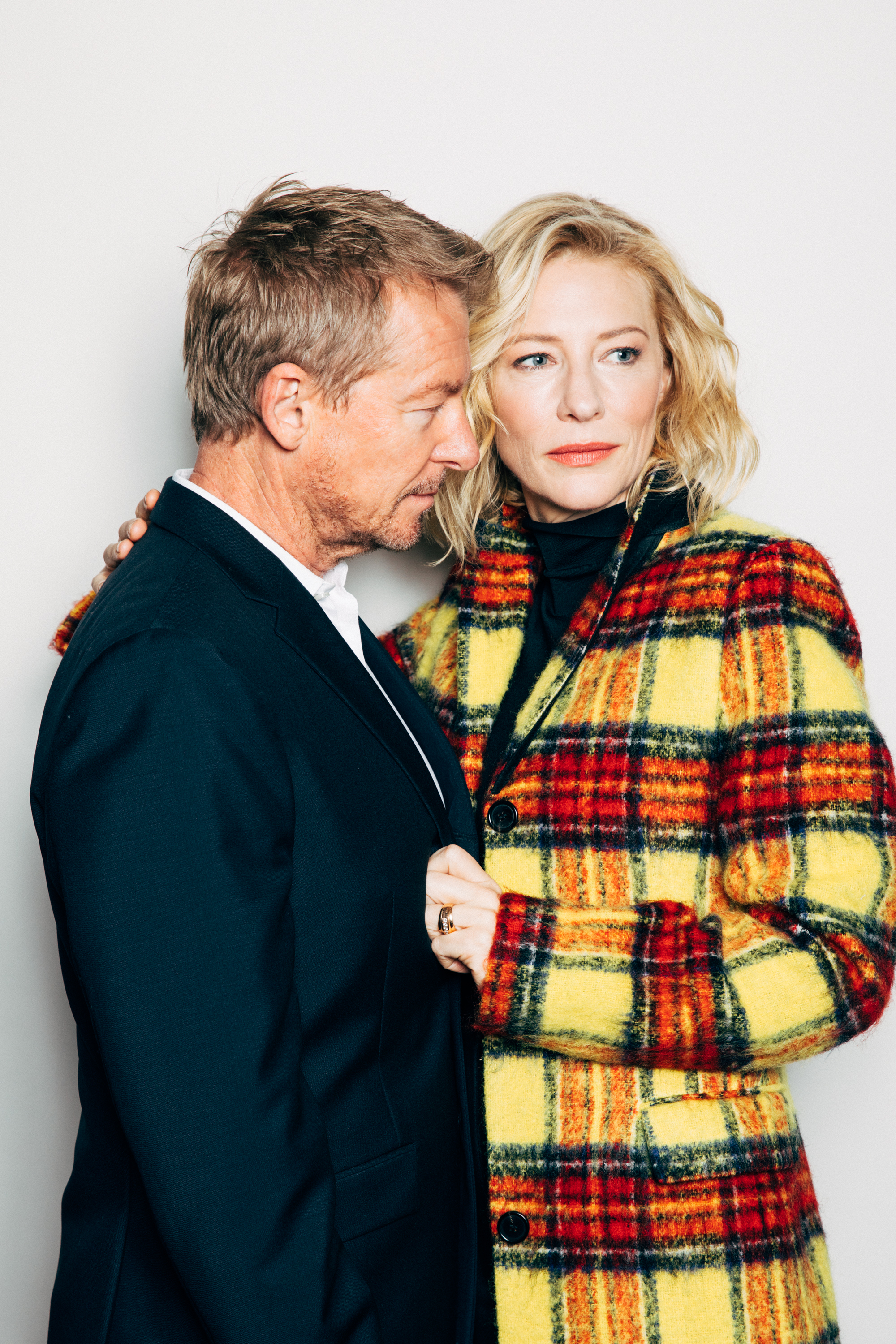 Richard Roxburgh and Cate Blanchett for The New York Times